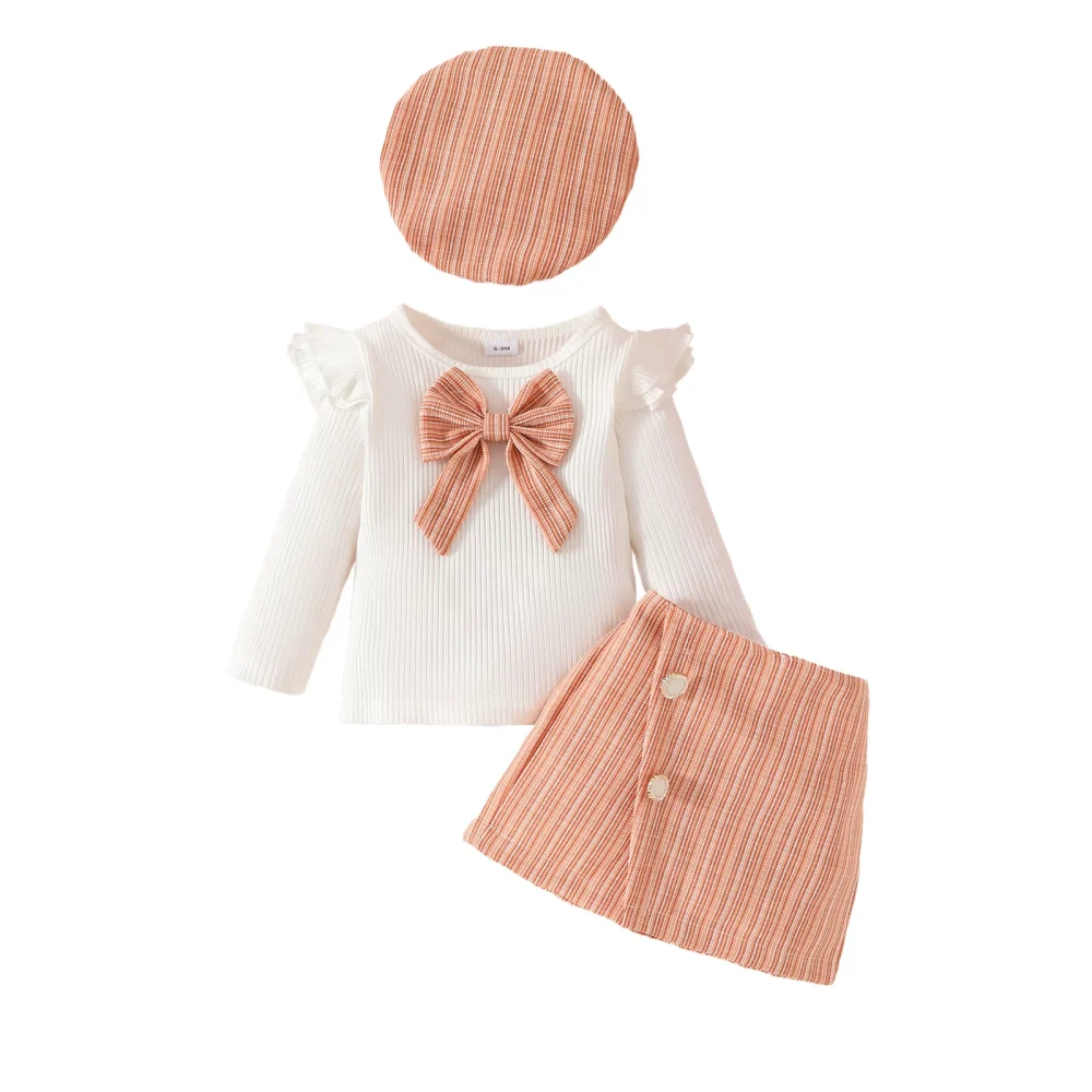 Orange three-piece set