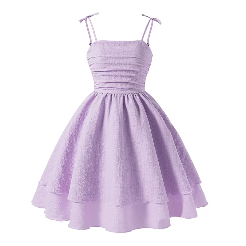 Purple single piece skirt