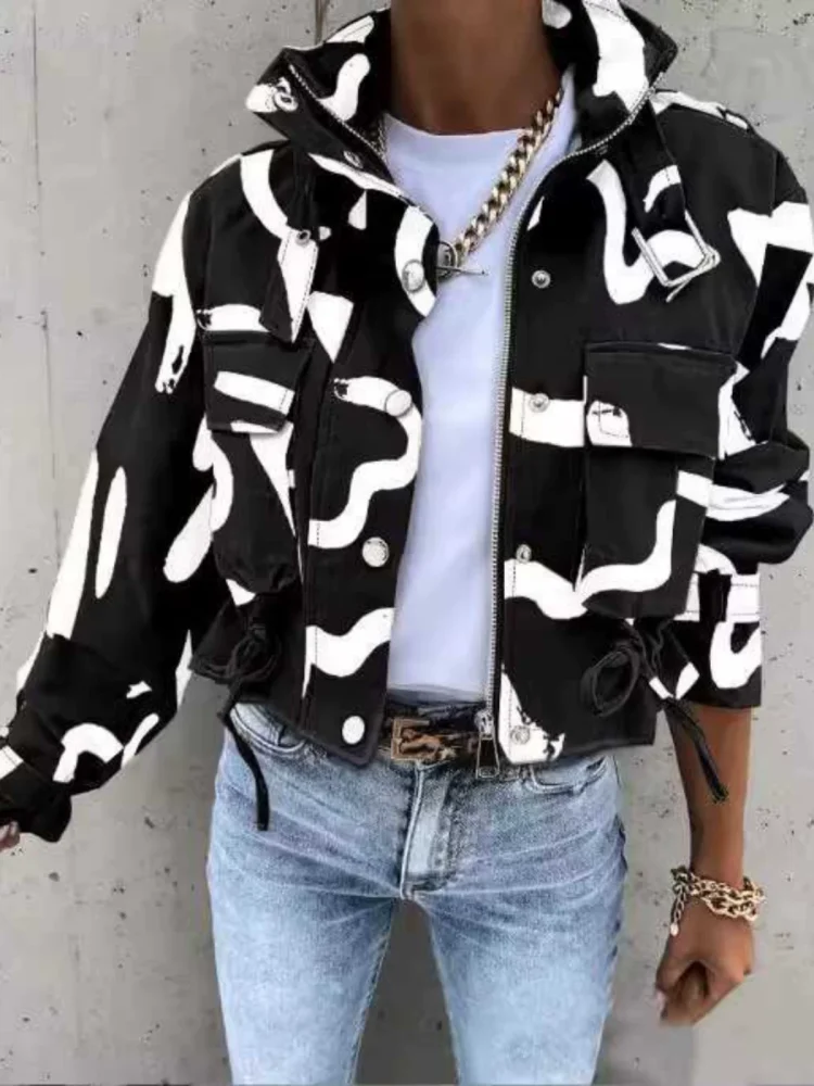 black and white print