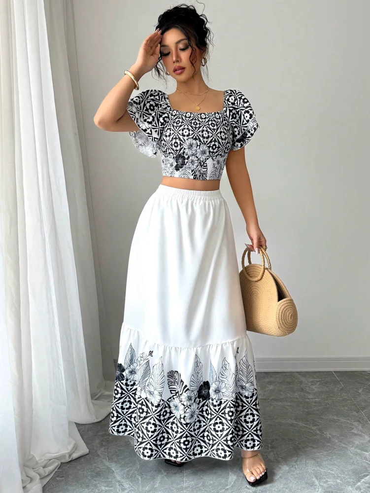 131401 black flower on white background