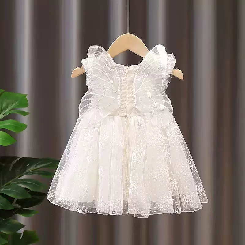 XF-White Wings Princess Dress