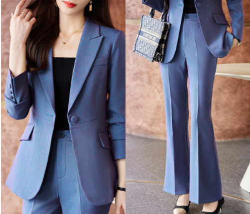 Blue Purple Suit + Pants
