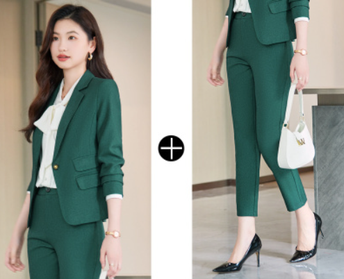 Green Suit + Pants